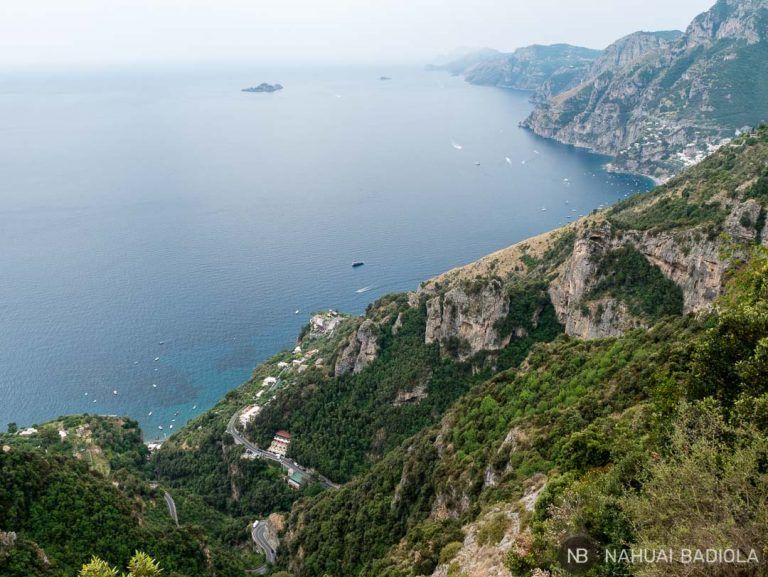 El sendero de los dioses: la Costa Amalfitana vista desde el cielo