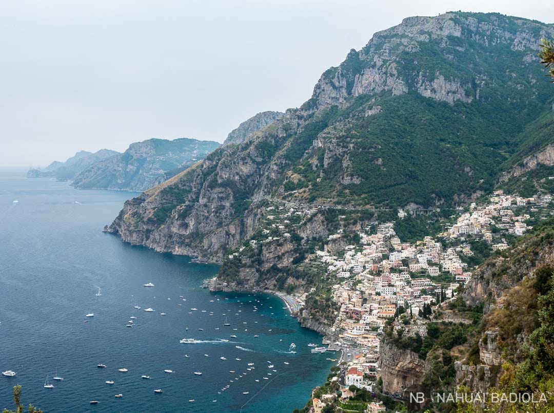 El sendero de los dioses: la Costa Amalfitana vista desde el cielo