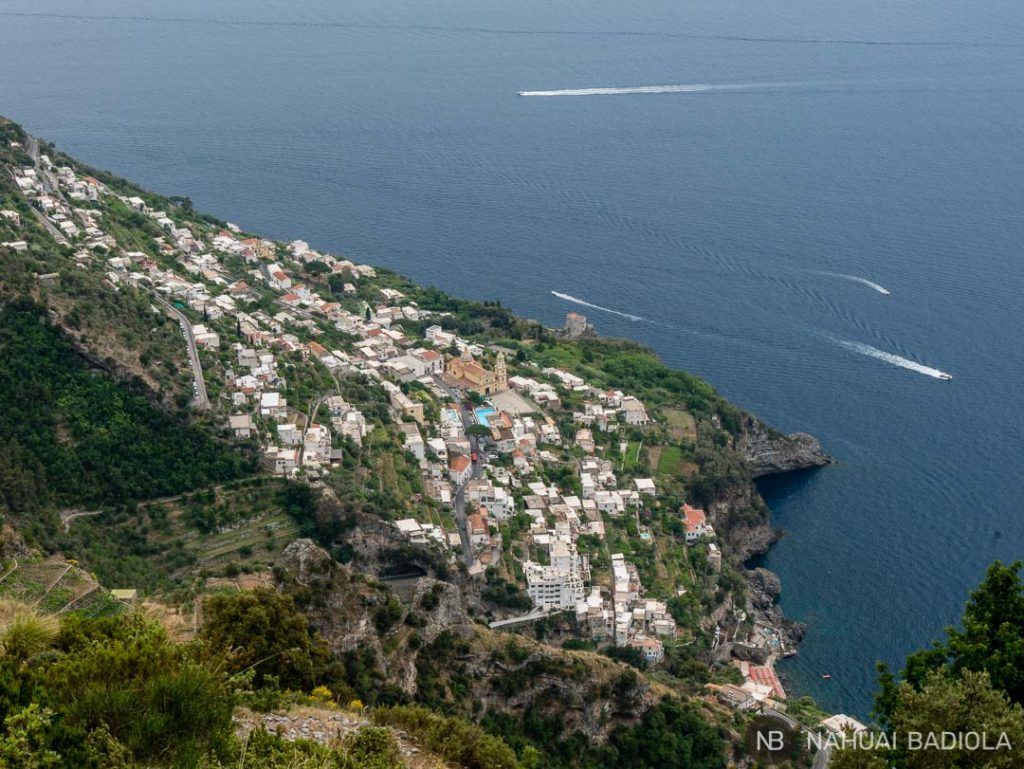 El sendero de los dioses: la Costa Amalfitana vista desde el cielo